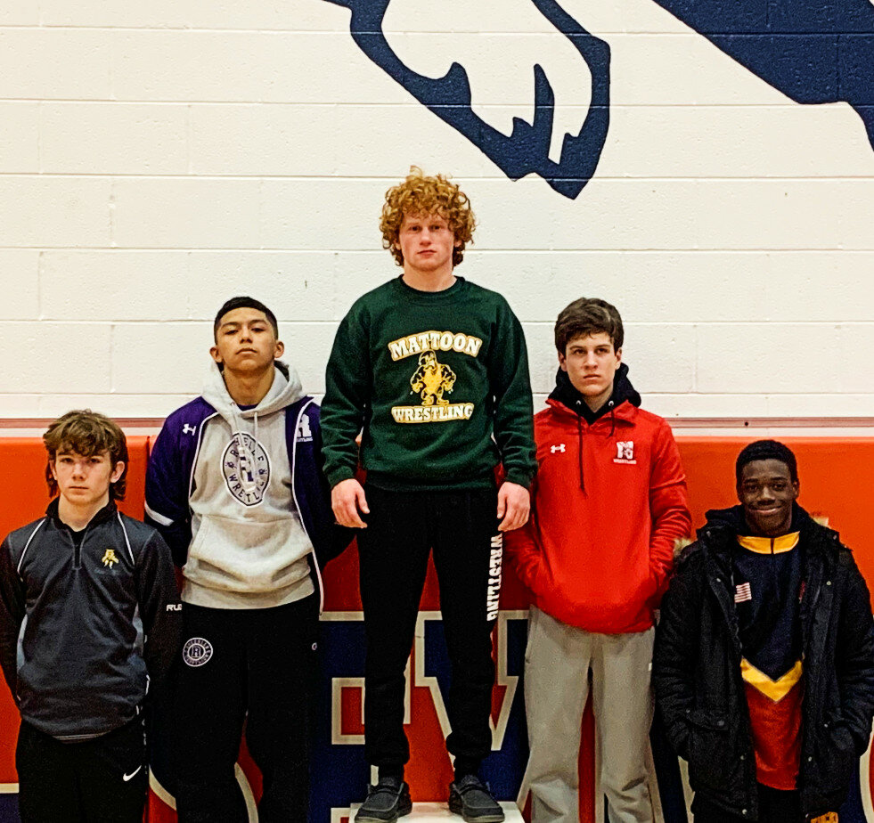 Freshmen Xavier Villalobos (above) and Kaiden Morris (below) each earned second-place medals in the Marty Williams Invitational at Mahomet-Seymour on Saturday. (Courtesy photos)
