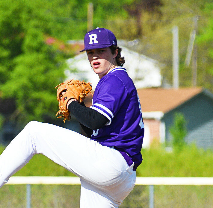 Rochelle senior Andy Buskohl has committed to continuing his academics and his baseball career at Carroll University next year. (Photo by Russell Hodges)