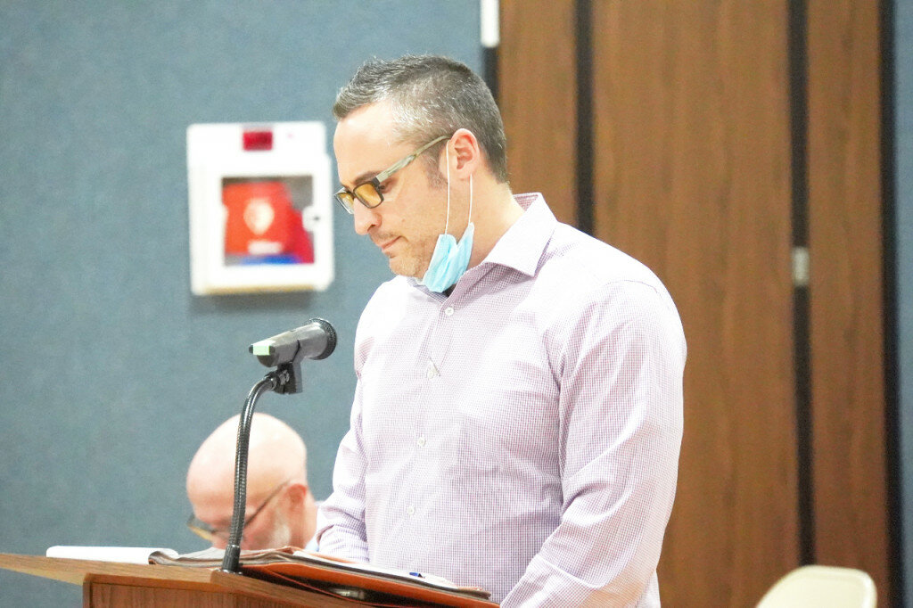 Ogle County Health Department Public Administrator Kyle Auman said Monday that he’s concerned about the county’s current level of COVID-19 cases.