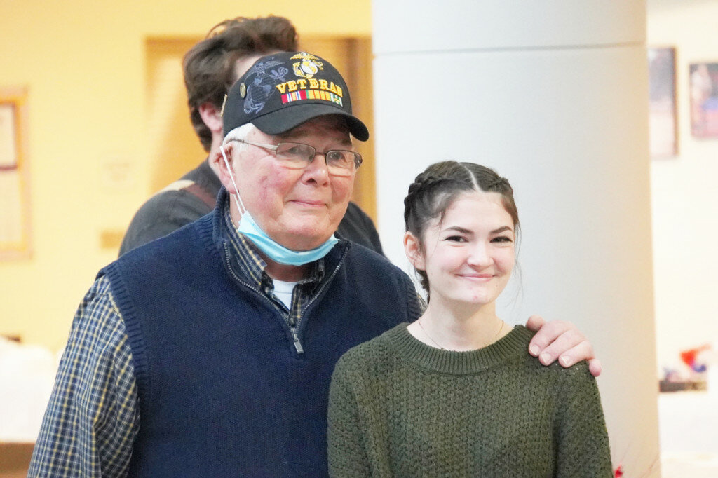Rochelle Township High School hosted its Veterans Day Breakfast Thursday to honor local veterans.