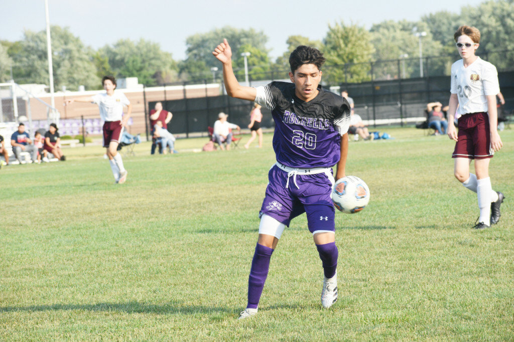 Tuesday the Rochelle Hubs varsity boys soccer team walloped Morris 9-2. The win improves Rochelle’s record to 4-3 while Morris dropped to 1-6-6.