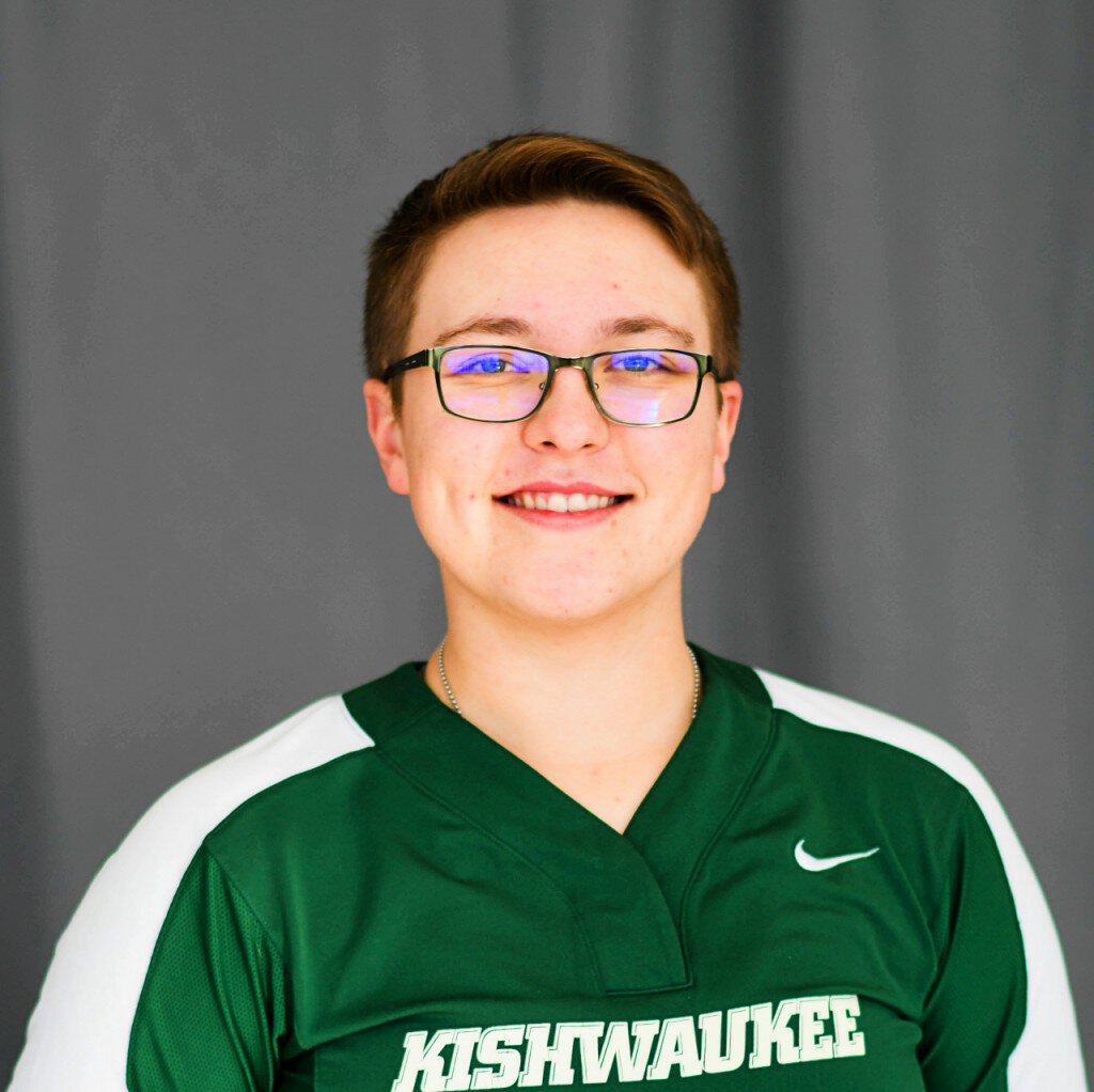 Former Rochelle softball player Maddi O’Rorke recorded 12 hits with two home runs and six RBIs during her freshman season at Kishwaukee College earlier this year. (Photo courtesy of Kishwaukee College)