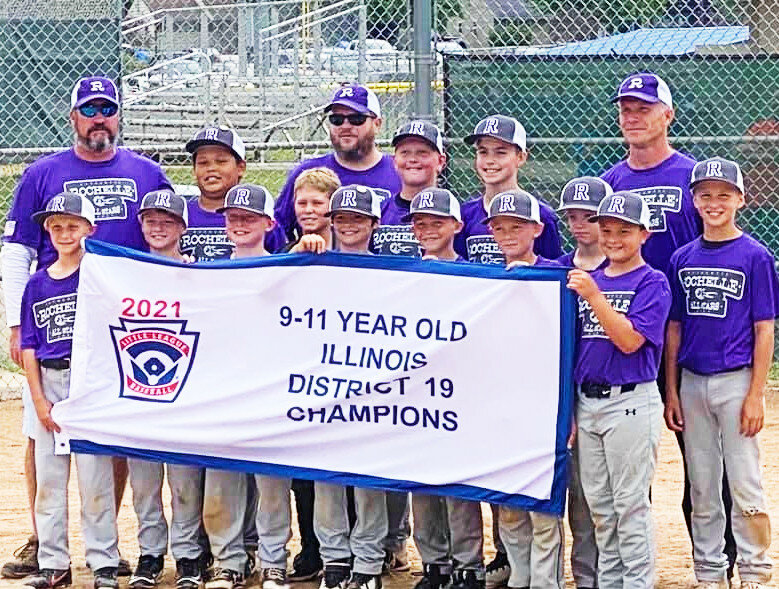 The Rochelle Little League 11U Baseball All-Stars went 1-1 at the Peru Sub-State Tournament over the weekend. Rochelle qualified for the Illinois Little League State Championship in Moline later this week. The team includes Luke Chadwick, Bo Lundquist, Elijah Schweitzer, Brayden Harley, Holden Liebhaber, Jace Spears, Dayton Mellor, Aidan Lopez, John Williams, Joey Chadwick, Mikey Chadwick, Gabe Bybee, Korbin Milos and Riley Smith. The boys are coached by Corey Kreider, Dave Williams and Mike Chadwick. (Courtesy photo)