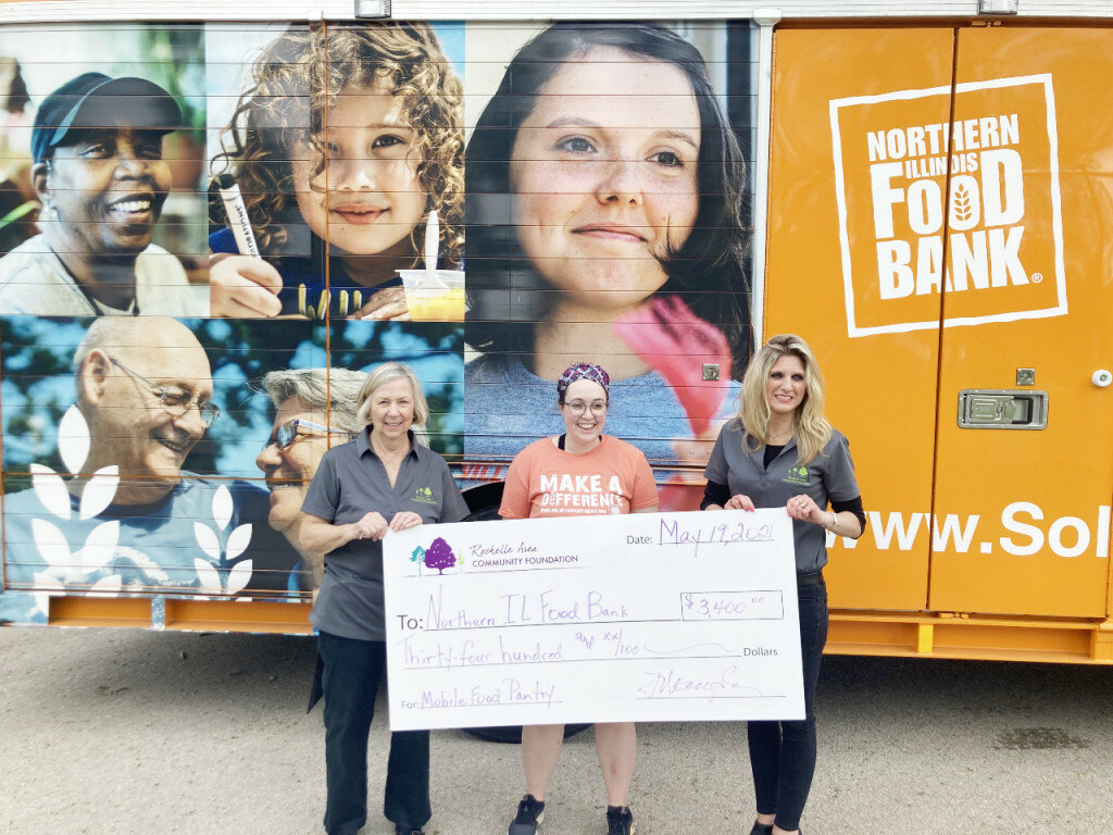 Over the past few weeks, members of the Rochelle Area Community Foundation Board have been traveling across Northern Illinois to distribute over $92,000 in grant money to 25+ establishments benefiting 30+ projects, a press release said.
