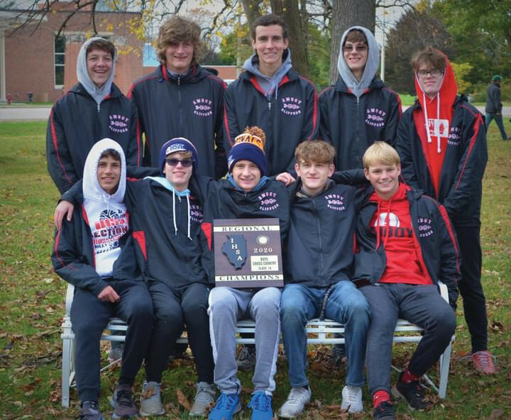 The Clipper boys were crowned regional champions by a wide margin. Amboy scored 50 points and beat its nearest competitor, Sterling Newman, by 42 points. 
Photo courtesy of Heather Loftus