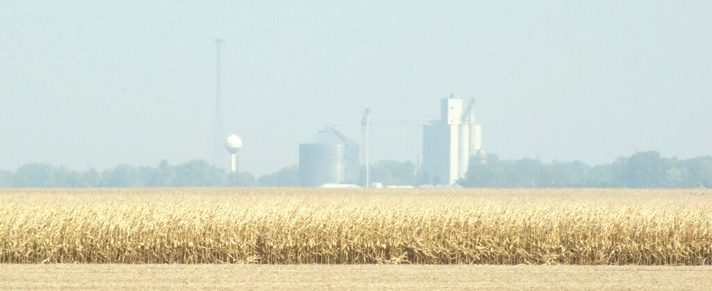 Gordon Woods / Journal — The smoky haze seen by area residents is a combination of central Illinois burning, harvesting and western wildfires, according to the National Weather Service.