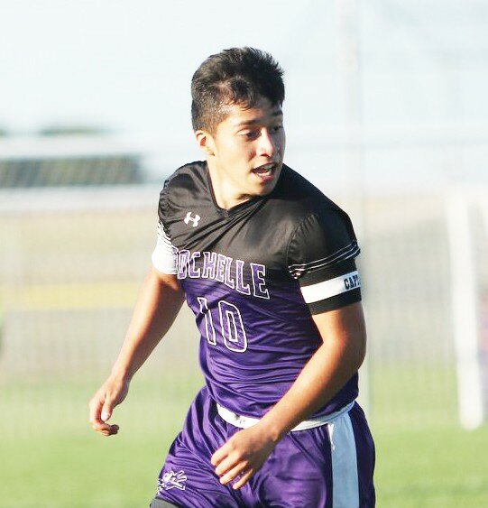 Rochelle senior Max Torres will be studying sport management and 
playing soccer at Kishwaukee College next year. (Photo by Marcy DeLille)