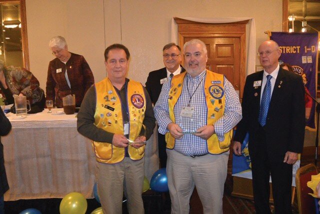 Both Jim Travi and Roger Wittenauer were recognized for their work with the Amboy Lions.  Both received the District 1-D LION OF THE YEAR award.
Photo submitted