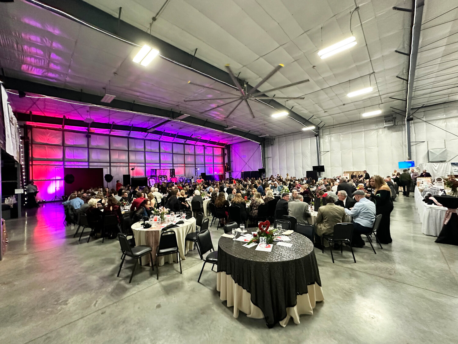 The 16th annual From the Heart Gala & Auction was held Saturday, Feb. 3 at the hangar at Flight Deck Bar & Grill in Rochelle. The event saw 311 people attend and raised a record $90,000, breaking its previous mark of $80,000 in 2023.