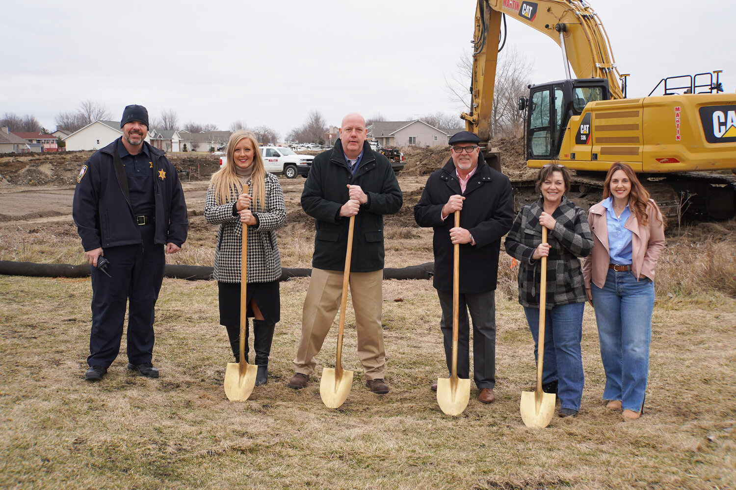 On Friday, Feb. 2, a groundbreaking ceremony was held by the City of Rochelle and New Directions Housing Corporation at 405 Lake Lida Lane in Rochelle for The Grove, a new family housing complex. 