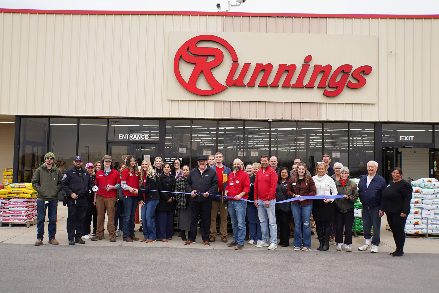 On Thursday, March 21, a ribbon cutting ceremony and grand opening were held for Runnings at 1240 N. 7th St. in Rochelle. 