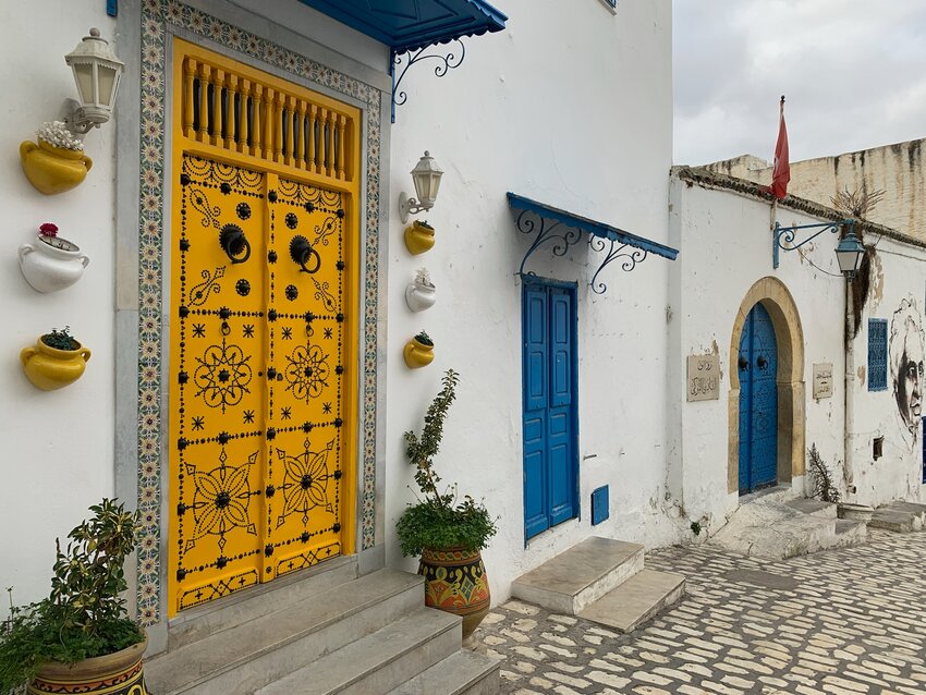 Tunisian Walkway by Carolyn Stahl