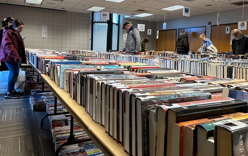 The annual Friends of the Library book sale recently took place at the Brookings Public Library.