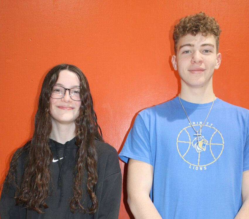 Bensley Rounds American Legion Unit 280 of Iroquois selected Shelby Pekron to attend Girls State at the University of South Dakota at Vermillion and Dante Glanzer to attend Boys State at Northern State University at Aberdeen. Both will be learning about government and the processes involved in government.
Post 280 of Iroquois will host a breakfast on Sunday, April 21 for Girls and Boys State fee. Breakfast will be at Iroquois American Legion Hall from 8 a.m. to 1 p.m. The public is invited to attend.