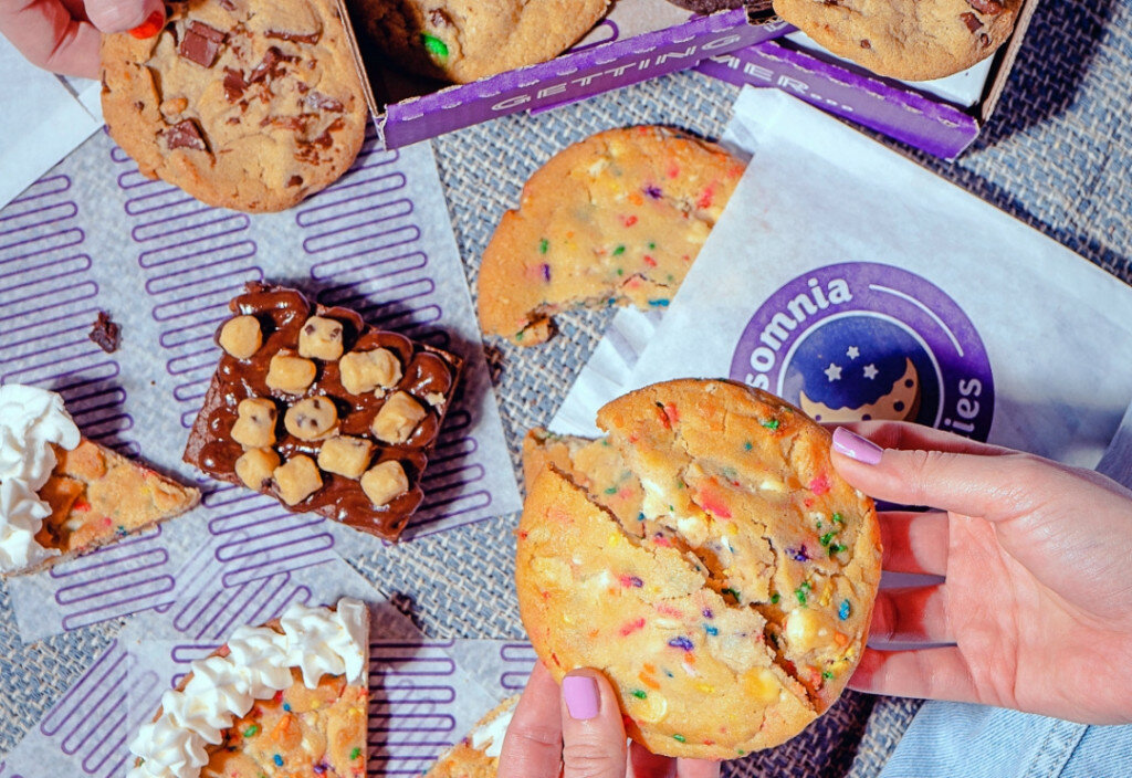 Many delicious treats can be found at Insomnia Cookies. (Courtesy photo)