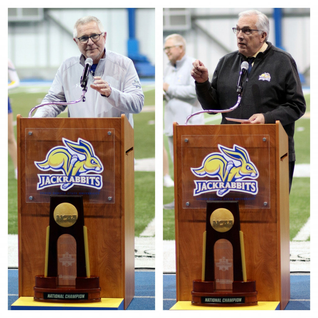 College Football: Jackrabbits Celebrate National Championship Title In 