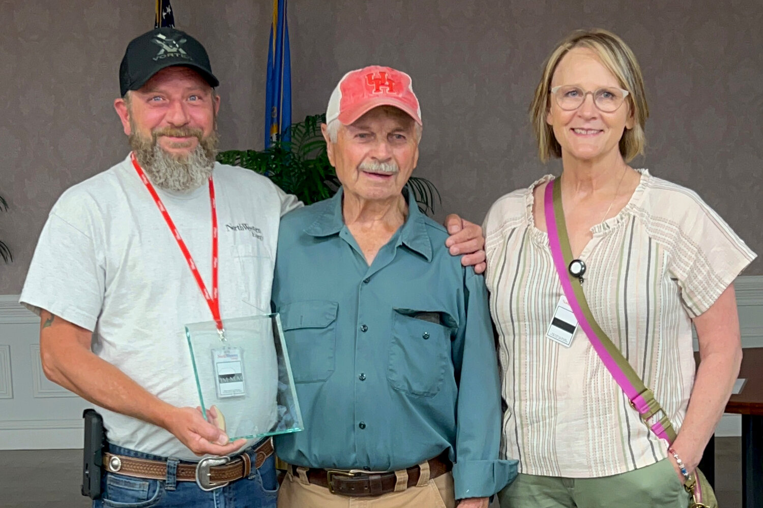 NWS meter tech honored for saving a life - The Daily Plainsman