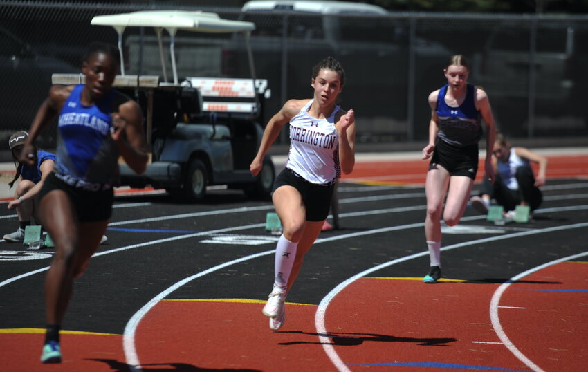 Sophomore Brooklyn Asmus snagged gold in both the 100- and 200-meters, setting new school records in both events. Asmus helped her teammates win both the 4x100-meter and 4x400-meter relays.
