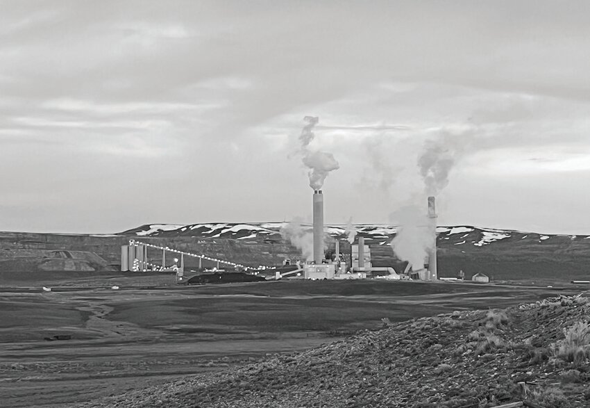 The Natrium nuclear power facility outside Kemmerer will be co-located with the Naughton natural gas- and coal-fired power plant, pictured May 5, 2023.