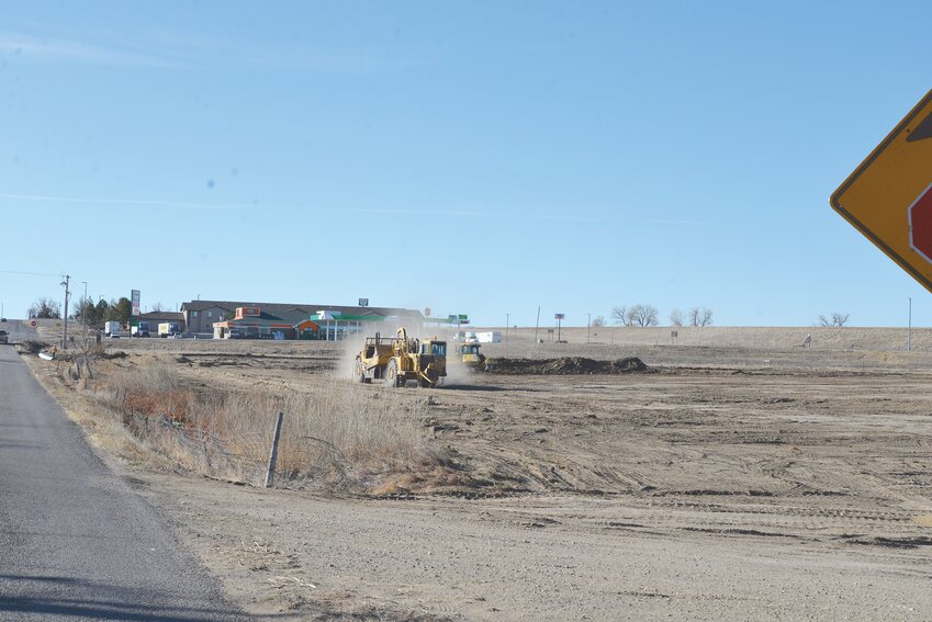 Workers from Oftedal Construction are preparing a new laydown yard for construction materials at the corner of Swanson and Red Fox Road. The Platte County commissioners approved the site to store materials for the Town of Wheatland&rsquo;s &ldquo;16th Street Project&rdquo; from Swanson Road to Cedar Street. Construction begins in March along with an informational meeting.