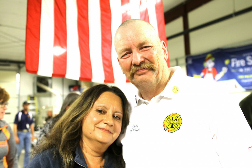 Glendo fire chief Dave Noyce and his fiancé Rosalie Campbell teamed up this year to not only bring a greater awareness to the firefighting needs of a small community, but brought an event that was a big hit with those who attended.
