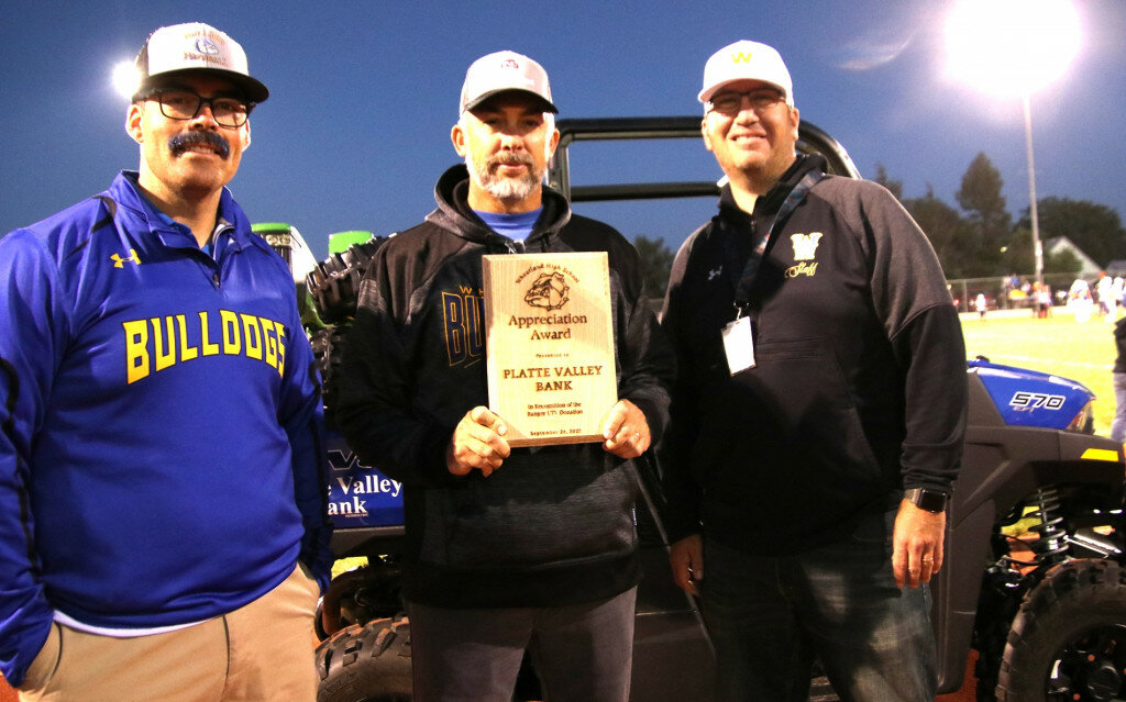 Wheatland High School receives Ranger UTV from Platte Valley Bank ...