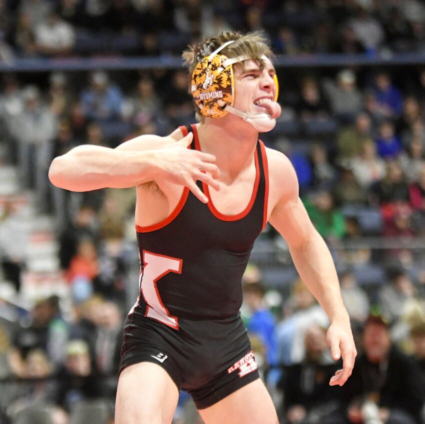 Ranger wrestler Roany Proffit won his third consecutive 3A State Wrestling Championship at 126 pounds Saturday at the Ford Wyoming Center in Casper.