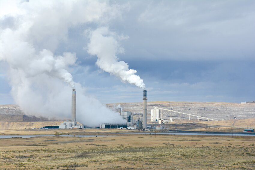 PacifiCorp’s Naughton Power Plant in Kemmerer is pictured.