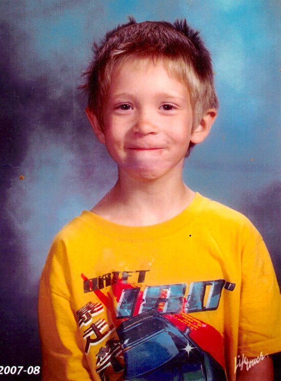 Dakota Farley pictured in his 2007-08 yearbook photo.