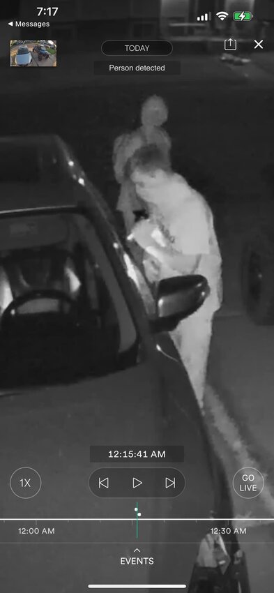 Two apparent thieves are spotted by home security footage in north Evanston. One resident offered a reward to anyone who can identify the suspects.