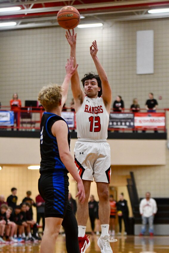 Ranger senior Gabe Wiswell was named to the 2A southwest All-Conference team over the weekend for his play during the 2024-25 season; he was also named to the 2A West All-Region team.