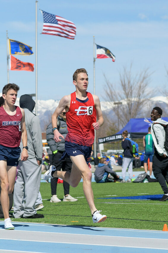 EHS sprinter Jayden Rieker finished sixth in the 400 meter dash at Saturday’s Taylorsville Invitational, posting a time of 51.90.