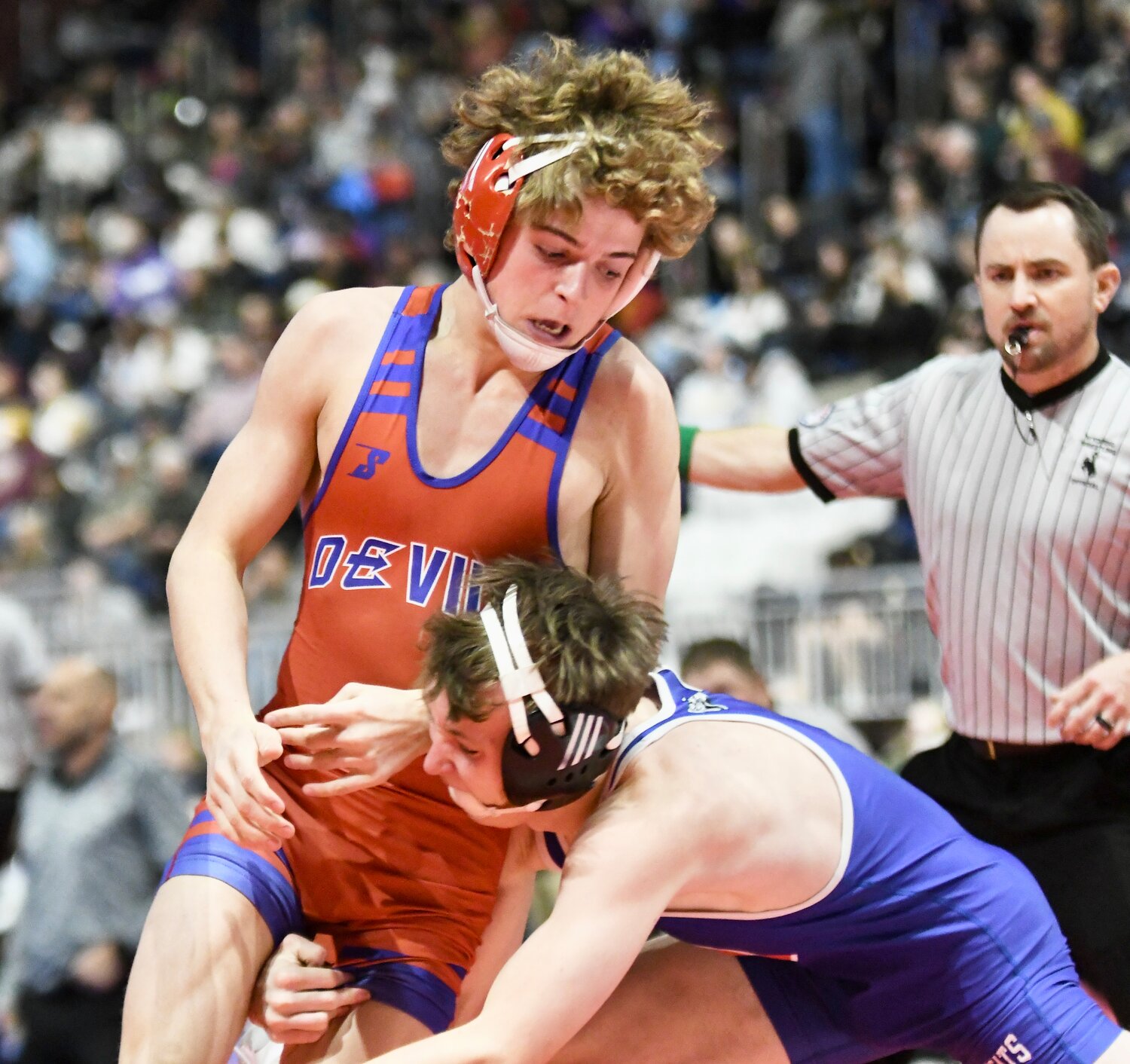 Red Devil 126-pounder Kolby Hamilton finished fifth at the 3A State Wrestling Championships in Casper over the weekend.