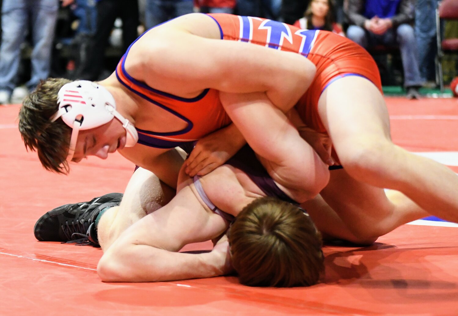 Red Devil senior Jaxon Haider finished fifth in the 150-pound class at the 3A State Wrestling Championships in Casper.