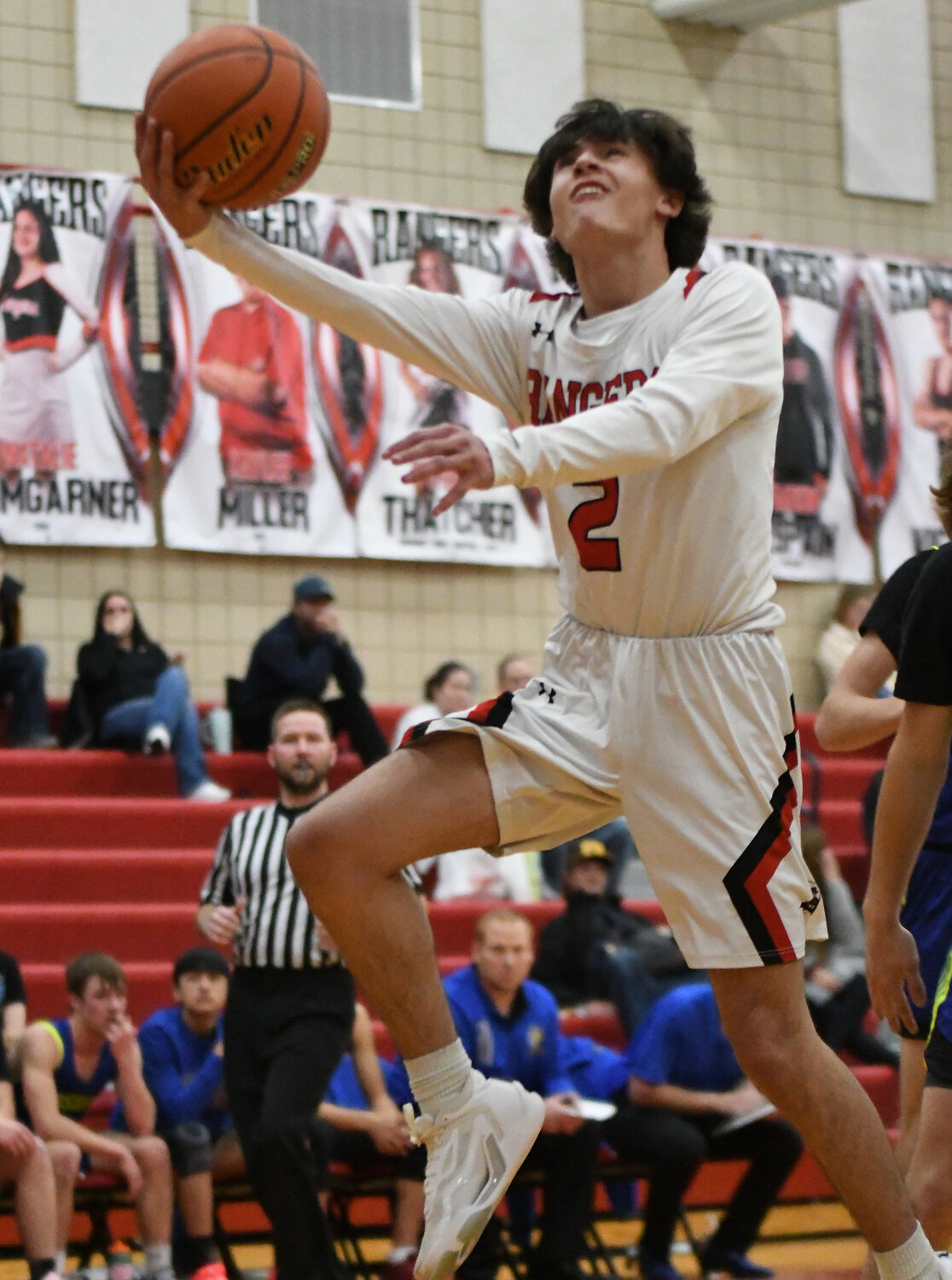 Ranger junior Ethyn Perkins was named to the 2A Southwest All-Conference Team for the first time this season, averaging 9.1 points and 2.6 rebounds per game. Perkins led the team in assists, with 2.3 per game, and was second on the team in total points, with 237.