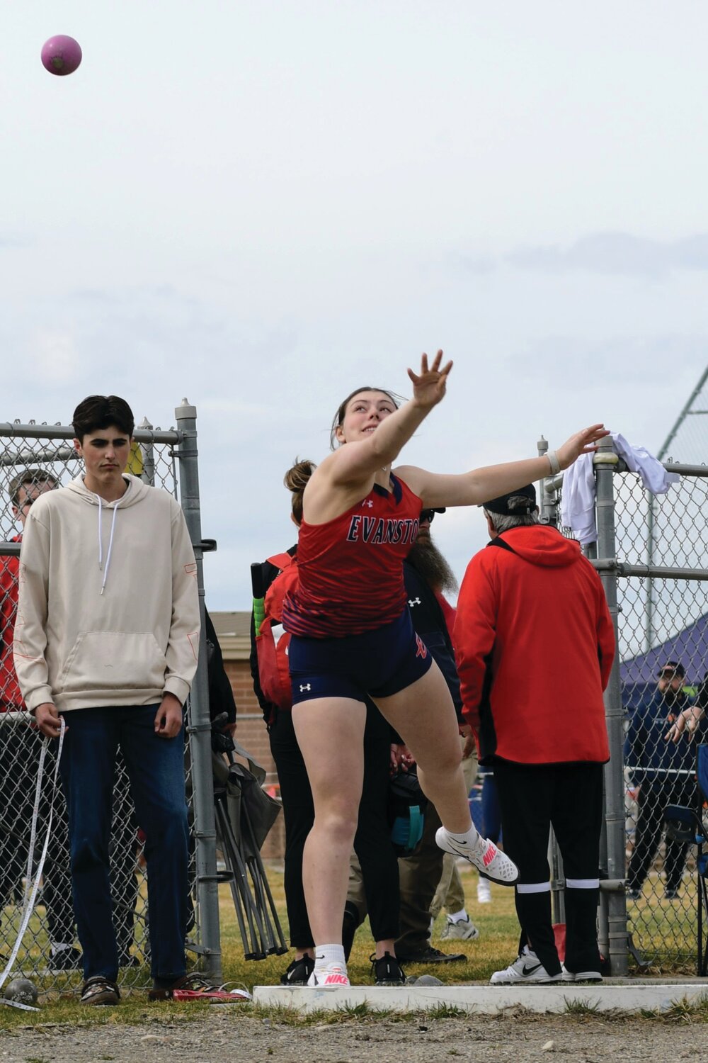 Lady Devil thrower Alyssa Brown finished fourth in the shot put at last week’s Alpha Invitational, with a throw of 34 feet, 6 inches.