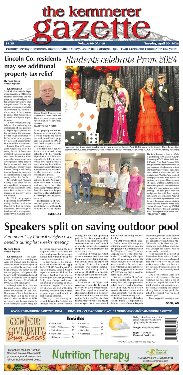E-Editions - Kemmerer Gazette