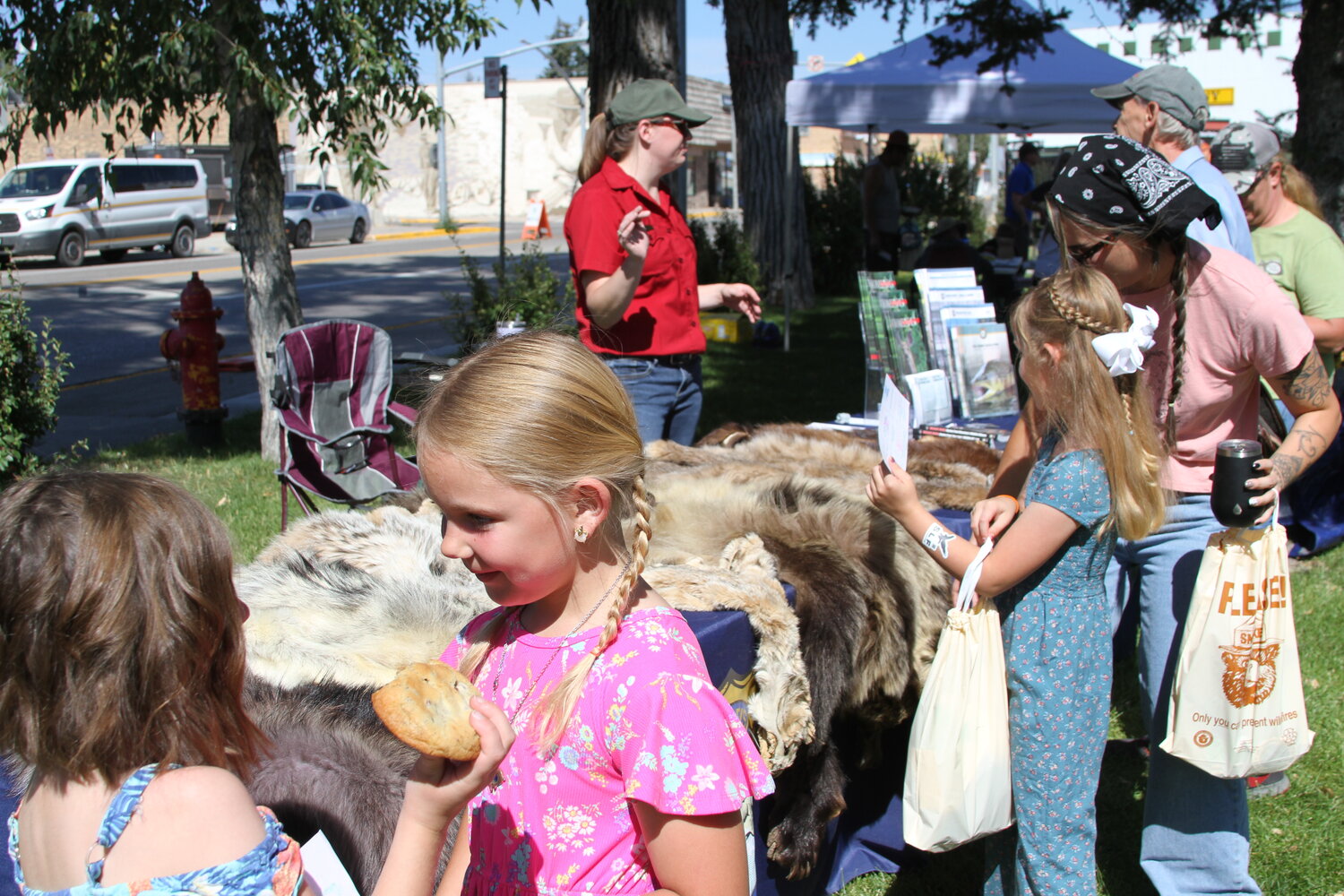 Community members enjoyed the third annual Outdoor Discovery Day, hosted by the Bridger-Teton National Forest Kemmerer Ranger District on Saturday, Sept. 7, at Kemmerer’s Triangle Park.