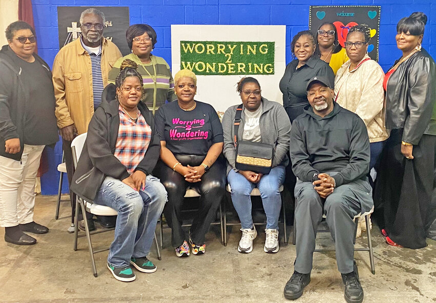 Worrying 2 Wondering group meeting at Ned Branch Missionary Baptist Church in Barnwell.