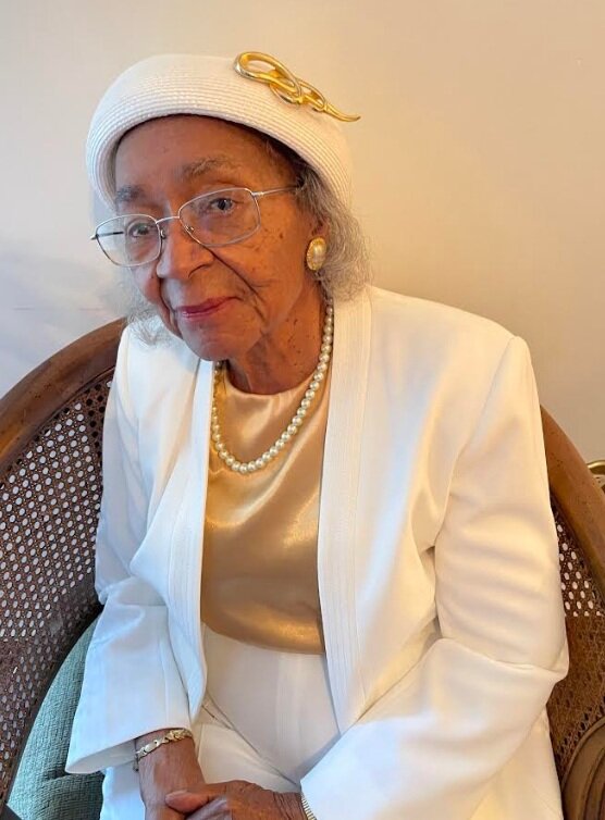 Ethel Ingram Simmons celebrated her 100th birthday a day early on April 12, 2025 with family and friends.