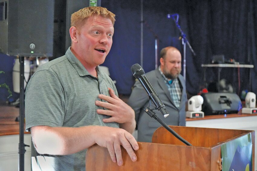 Benjamin Sims, a graduate of the Homegrown Leadership Institute, speaks about the program.