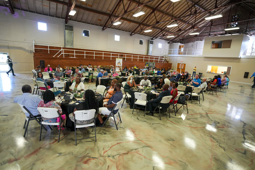 The Blackville Community Center was packed for the Homegrown Leadership Summit.