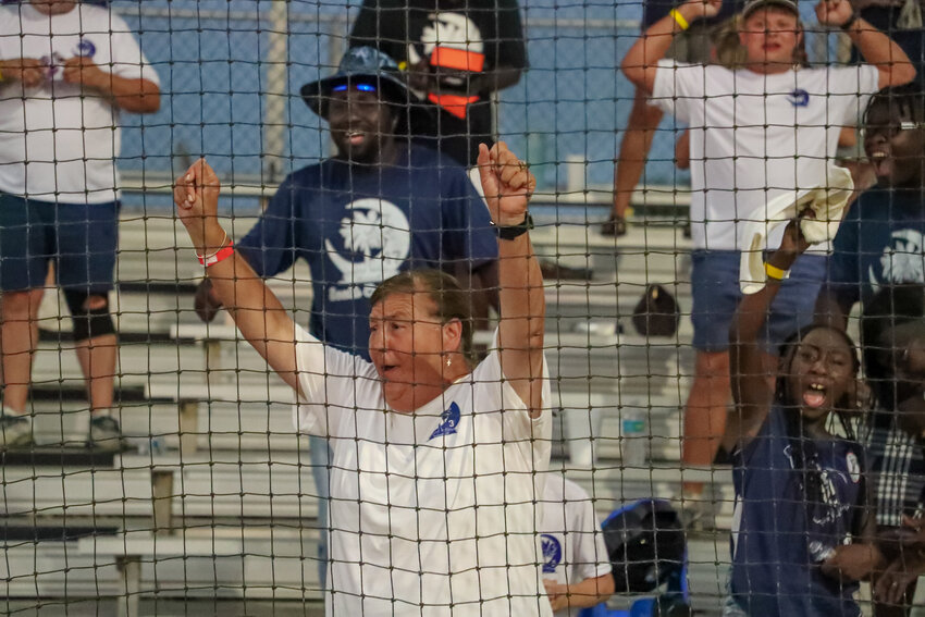 Loved ones cheer on the Barnwell Ponytails at the 2024 Dixie Softball World Series.