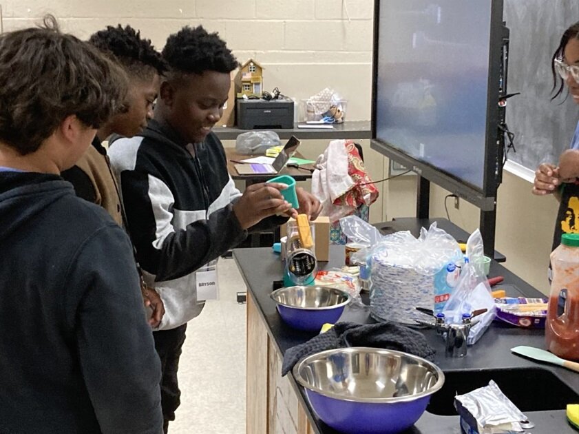 Cooking class taught campers a variety of meals to bring back home and prepare for their families and themselves.