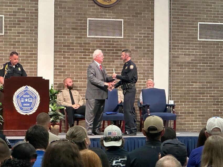 Officer Stephen Munze graduated from the South Carolina Criminal Justice Academy as a Class 1 Officer and will be joining the Williston Police Department. 
