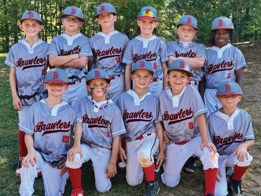 The Barnwell Brawlers include: (top left to right) Jace Pickelsimer, Brantley Whitehead, Corbin Schumpert, Jaycob Lehman, Peyton Curtis and Christian Sumpter; (bottom left to right) Kole Zorn, Finn Carroll, Mason Proctor, Kylan Still and Dawson Abbott.