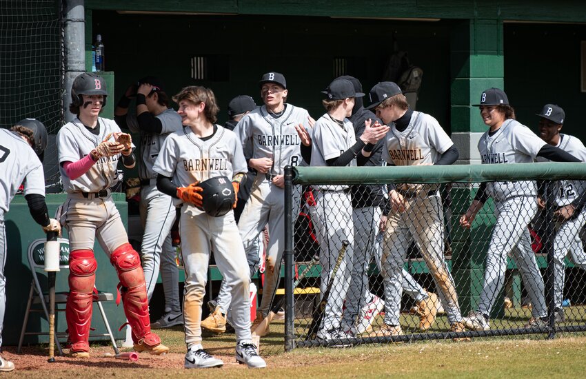 Barnwell hopes to keep celebrating playoff wins deep into the post season.