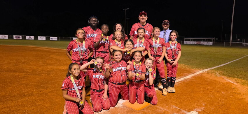 Barnwell 10U All-Stars finished second at the District 6 Diamond Youth Series Tournament on June 1.