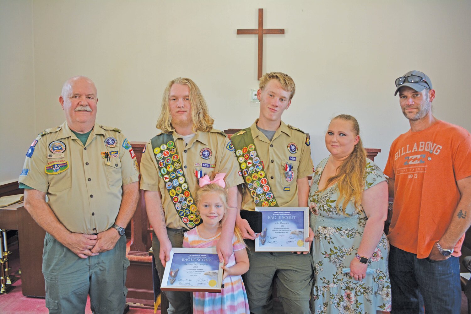 Two Barnwell brothers earn Eagle Scout rank The People Sentinel