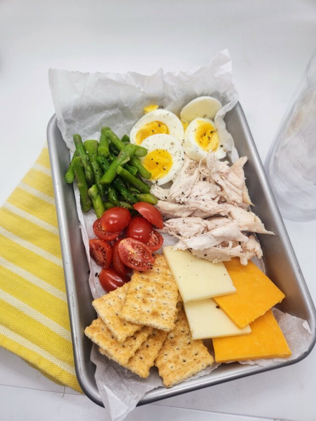 I call this an "adult lunchable"